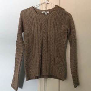 Forever 21 knit tan sweater